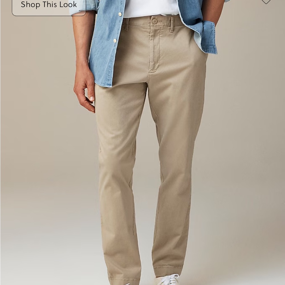 J. Crew Men's Khaki Chinos